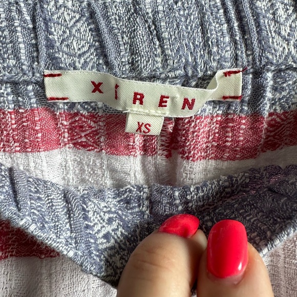 Xirena Antibes Stripe Pascal Pant in Riviera Blue sz: XS - Picture 5 of 7